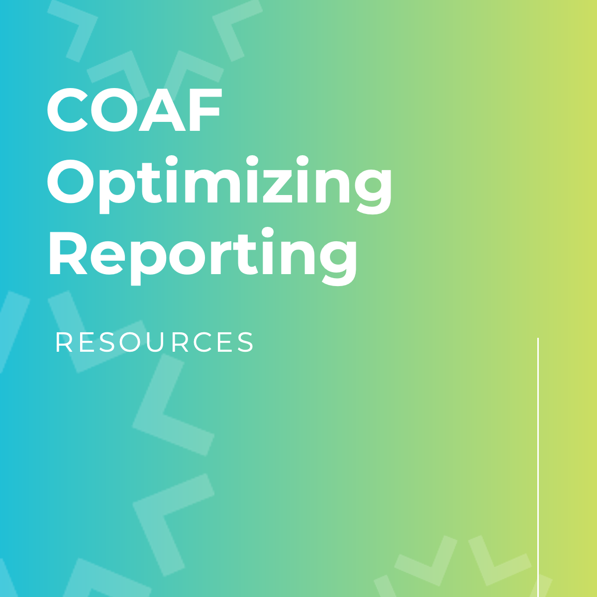 Optimizing Reporting